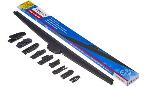 Щётка стеклоочистителя Avantech Snowguard Level UP 650мм (26") каркасная, зимняя, 10 переходников, 1 шт, арт. SL-26