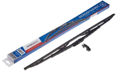Щётка стеклоочистителя Avantech Aerodynamic 575мм (23") каркасная, летняя, крепление J-Hook, Bayonet, 1 шт, арт. A-23U
