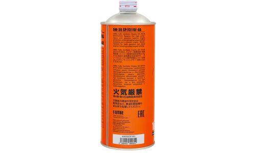 Масло моторное Akira Engine Oil 5w30, синтетическое, API SP/CF, ILSAC GF-6A, универсальное, 1л, арт. A00032237-001