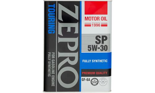 Масло моторное Zepro Touring 5w30, синтетическое, API SP, ILSAC GF-6A, для бензинового двигателя, 4л, арт. 4251-004-0