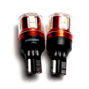 Лампа светодиодная HiVision W16W (W2.1x9.5d, T15), 12В, 4Вт (соответствует 16Вт), комплект 2 шт, арт. Л0482