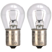 Лампа Autoprofi Auto Bulb P21W (BA15s, S25), 12В, 21Вт, комплект 2 шт, арт. AP-P21W-B