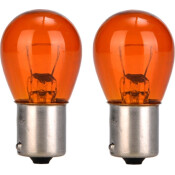 Лампа Autoprofi Auto Bulb PY21W (BAU15s, S25), 12В, 21Вт, оранжевая, комплект 2 шт, арт. AP-PY21W-B