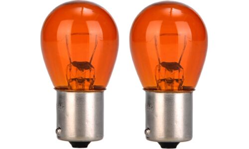 Лампа Autoprofi Auto Bulb PY21W (BAU15s, S25), 12В, 21Вт, оранжевая, комплект 2 шт, арт. AP-PY21W-B