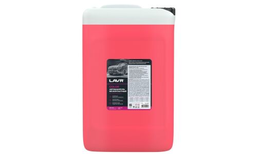 Автошампунь Lavr Color, для бесконтактной мойки, концентрат, розовый, канистра 20л, арт. Ln2335