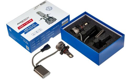 Лампа светодиодная Avantech LED Bulbs PS19W (PG20-1, T11), 12В, 19Вт (соответствует 45Вт), 6500К, комплект 2 шт, арт. ALB1645W