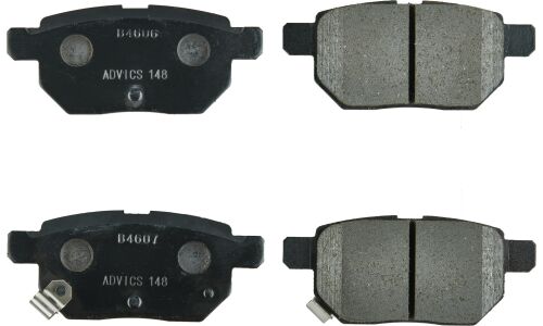 Колодки тормозные дисковые Advics, комплект на ось (4 шт), арт. SN148P