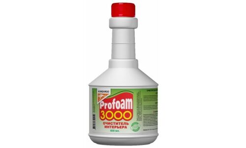 Очиститель салона Profoam 3000, для ткани, велюра, ковровых покрытий, удаляет пятна жира и грязи, бутылка (сменный блок) 600мл