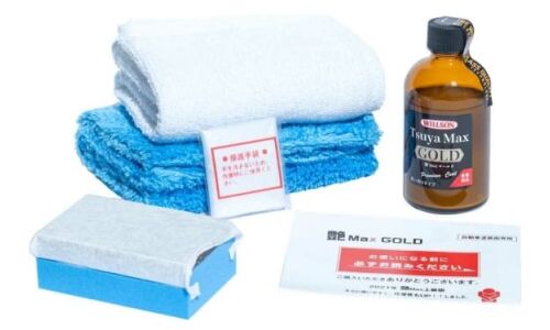 Защитное покрытие кузова (жидкое стекло) Willson TSUYA Max GOLD, на силиконовой основе, флакон 53мл (+салфетка, губка и перчатка), арт. WS-01306