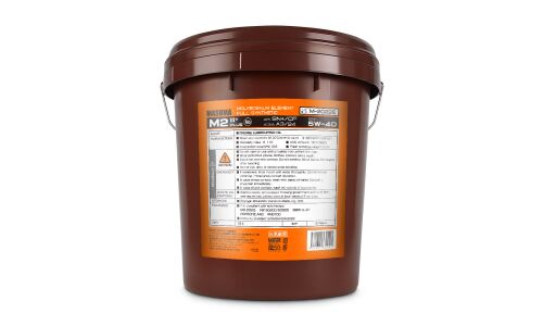 Масло моторное Masuma Motor Oil M2 5w40, синтетическое, API SN+/CF, ACEA A3/B4, универсальное, 18л, арт. M-2022E
