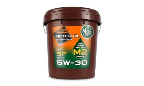 Масло моторное Masuma Motor Oil M2 5w30, синтетическое, API SP, ILSAC GF-6A, для бензинового двигателя, 18л, арт. M-2030E