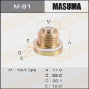 Болт маслосливной A/T С МАГНИТОМ MASUMA