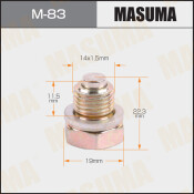 Болт маслосливной С МАГНИТОМ MASUMA  VAG  14x1.5mm