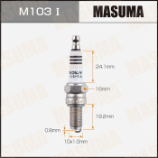 Свеча зажигания Masuma с иридиевым электродом, арт. M103I