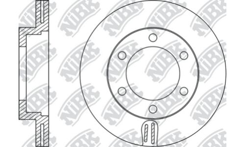 Тормозной диск NiBk, арт. RN1090