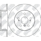 Тормозной диск NiBk, арт. RN1223