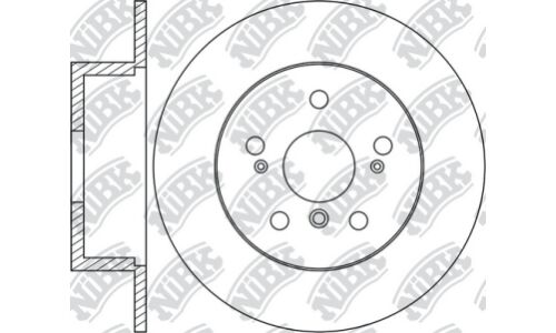 Тормозной диск NiBk, арт. RN1223