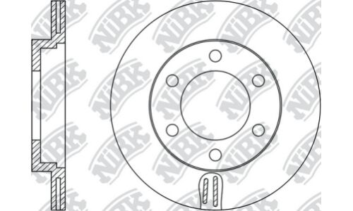 Тормозной диск NiBk, арт. RN1139