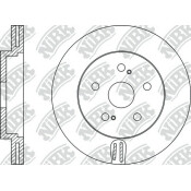 Тормозной диск NiBk, арт. RN1210 Тормозной диск NiBk, арт. RN1210