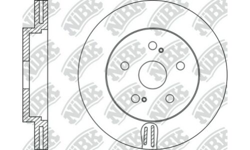Тормозной диск NiBk, арт. RN1210