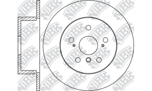 Тормозной диск NiBk, арт. RN1232