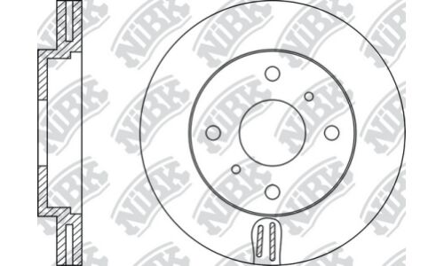 Тормозной диск NiBk, арт. RN1237