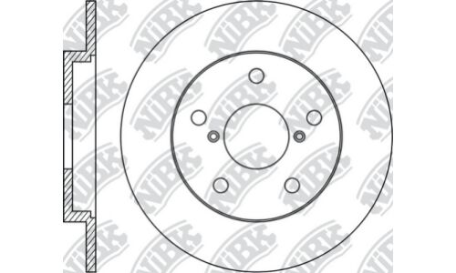 Тормозной диск NiBk, арт. RN1239