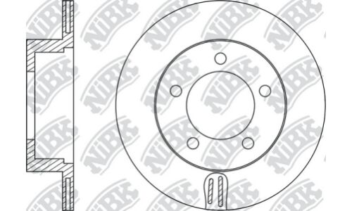 Диск тормозной NIBK