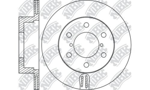 Тормозной диск NiBk, арт. RN1401