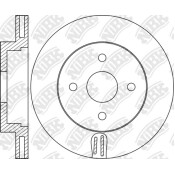 Диск тормозной NiBK