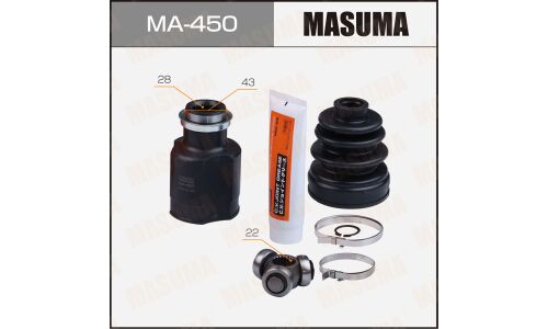 ШРУС Masuma, 22x43x28мм, арт. MA-450