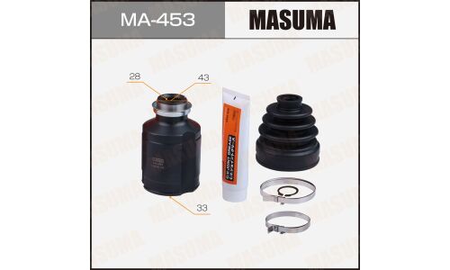 ШРУС Masuma, 33x43x28мм, арт. MA-453