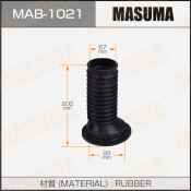 Пыльник амортизатора Masuma, арт. MAB-1021