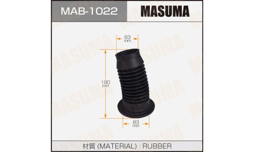 Пыльник амортизатора Masuma, арт. MAB-1022