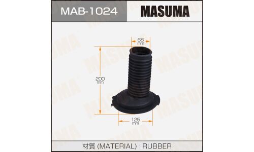 Пыльник амортизатора Masuma, арт. MAB-1024