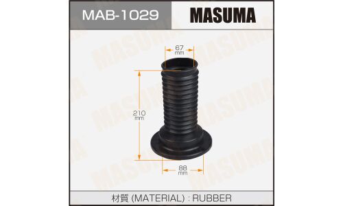 Пыльник амортизатора Masuma, арт. MAB-1029