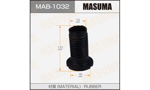 Пыльник амортизатора Masuma, арт. MAB-1032