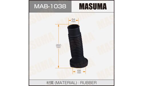 Пыльник амортизатора Masuma, арт. MAB-1038