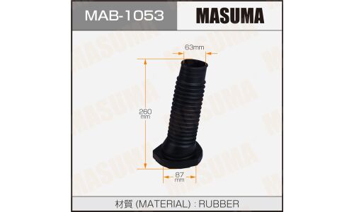 Пыльник амортизатора Masuma, арт. MAB-1053