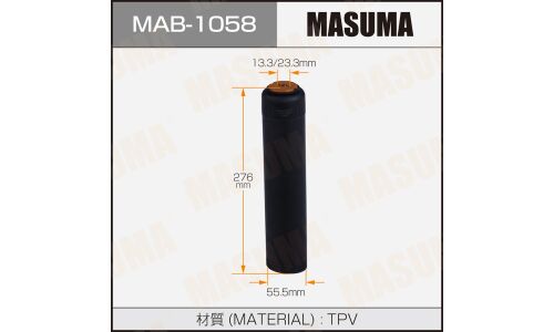 Пыльник-отбойник амортизатора Masuma, арт. MAB-1058