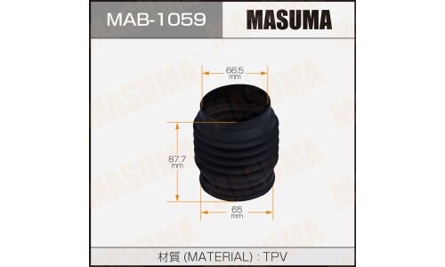 Пыльник амортизатора Masuma, арт. MAB-1059