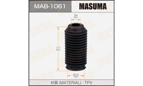 Пыльник амортизатора Masuma, арт. MAB-1061