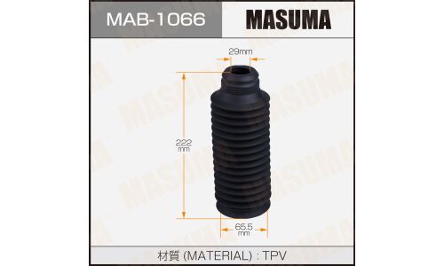 Пыльник амортизатора Masuma, арт. MAB-1066