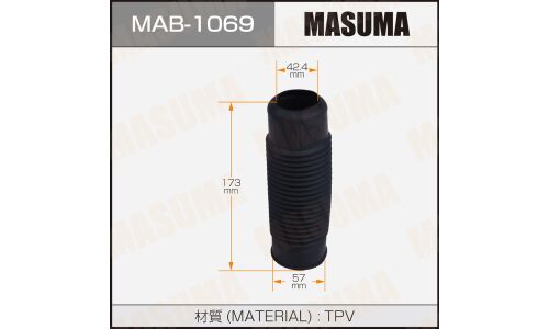 Пыльник амортизатора Masuma, арт. MAB-1069