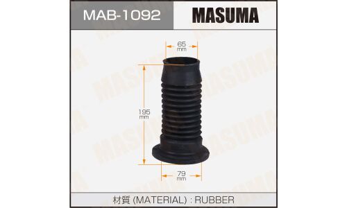 Пыльник амортизатора Masuma, арт. MAB-1092