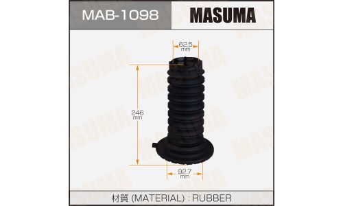 Пыльник амортизатора Masuma, арт. MAB-1098