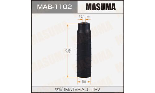 Пыльник стоек MASUMA