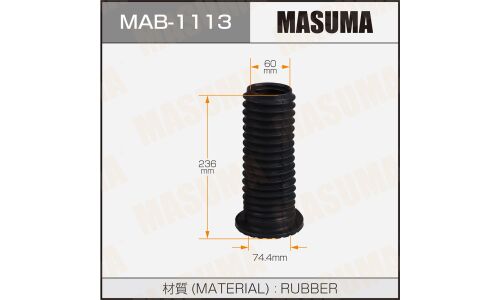 Пыльник амортизатора Masuma, арт. MAB-1113