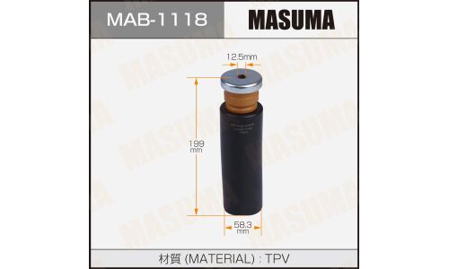 Пыльник-отбойник амортизатора Masuma, арт. MAB-1118