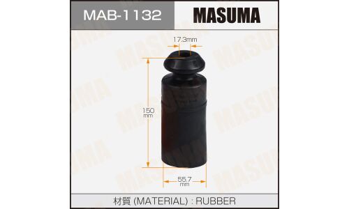 Пыльник-отбойник амортизатора Masuma, арт. MAB-1132